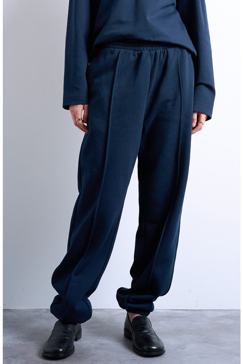 Pintuck Joggers, Main, color, NAVY