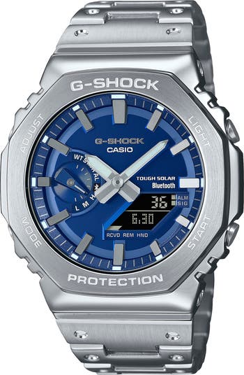 Full Metal 2100 Series Ana-Digi Bluetooth Watch, 49.8mm X 44.4mm