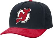 Mitchell & Ness Men's Mitchell & Ness Black/Red New Jersey Devils May Flowers Pro Crown Adjustable Hat