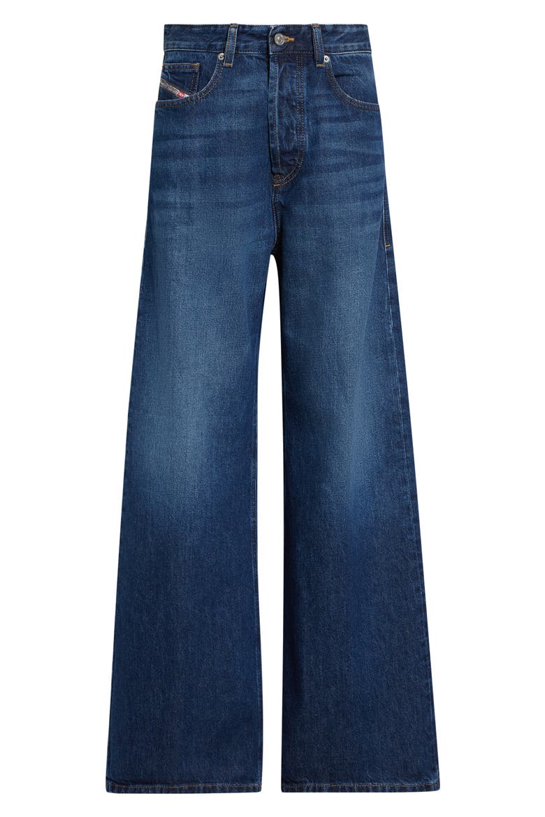 1996 D-Sire Low Rise Baggy Wide Leg Jeans, Alternate, color, DENIM