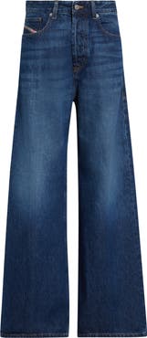 DIESEL® 1996 D-Sire Low Rise Baggy Wide Leg Jeans