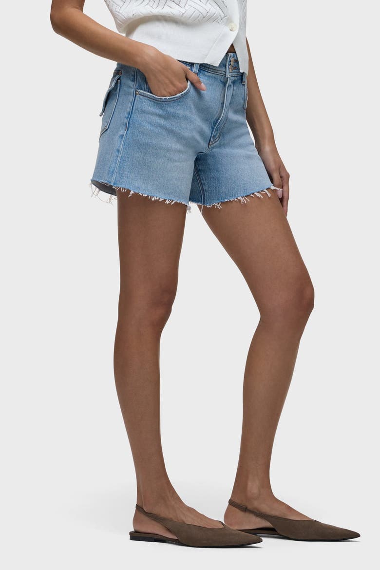 Devon Flap Pocket Boyfriend Short, Alternate, color, RUSH