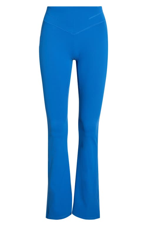 Free People Never Better Flare Leg Pants In Blue