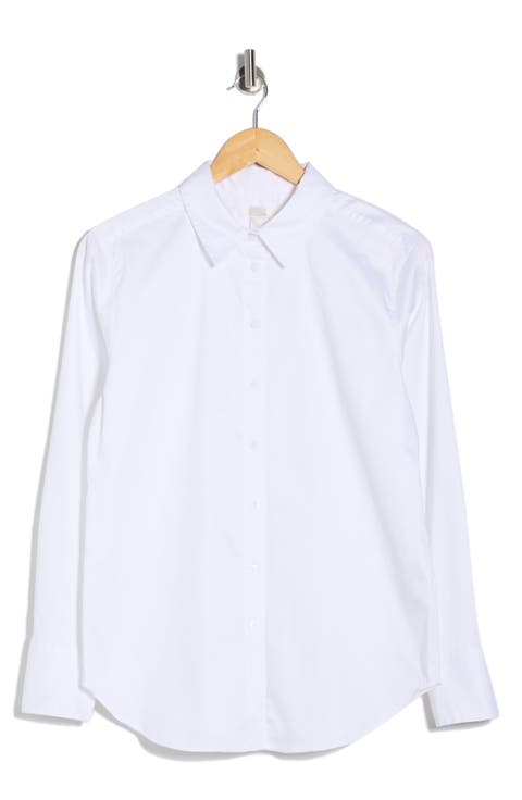 Boyfriend Fit Poplin Shirt