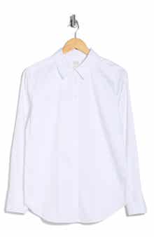 NORDSTROM RACK Boyfriend Fit Poplin Shirt