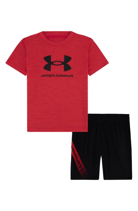 Kids' Tech Fade Short Sleeve Tee & Shorts Set (Toddler)