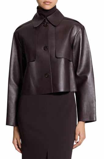 Crop Leather Jacket