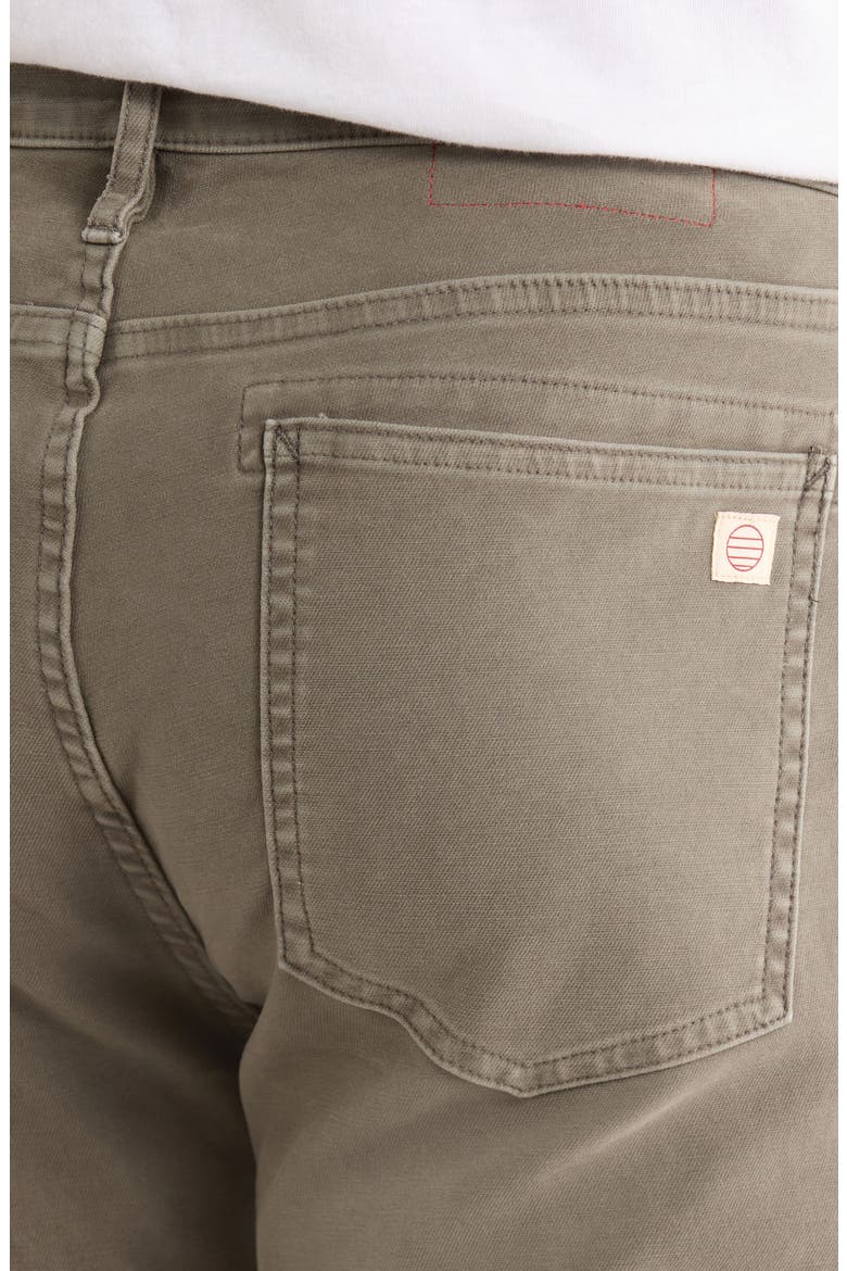 Flex Slim Straight Leg Stretch Twill Pants, Alternate, color, OLIVE
