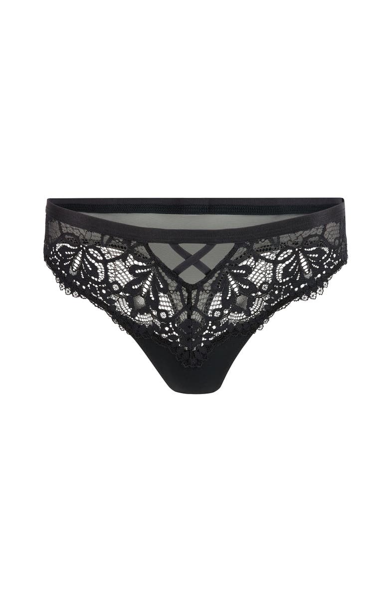 Adore Me Diara Hipster Panties, Main, color, Jet Black