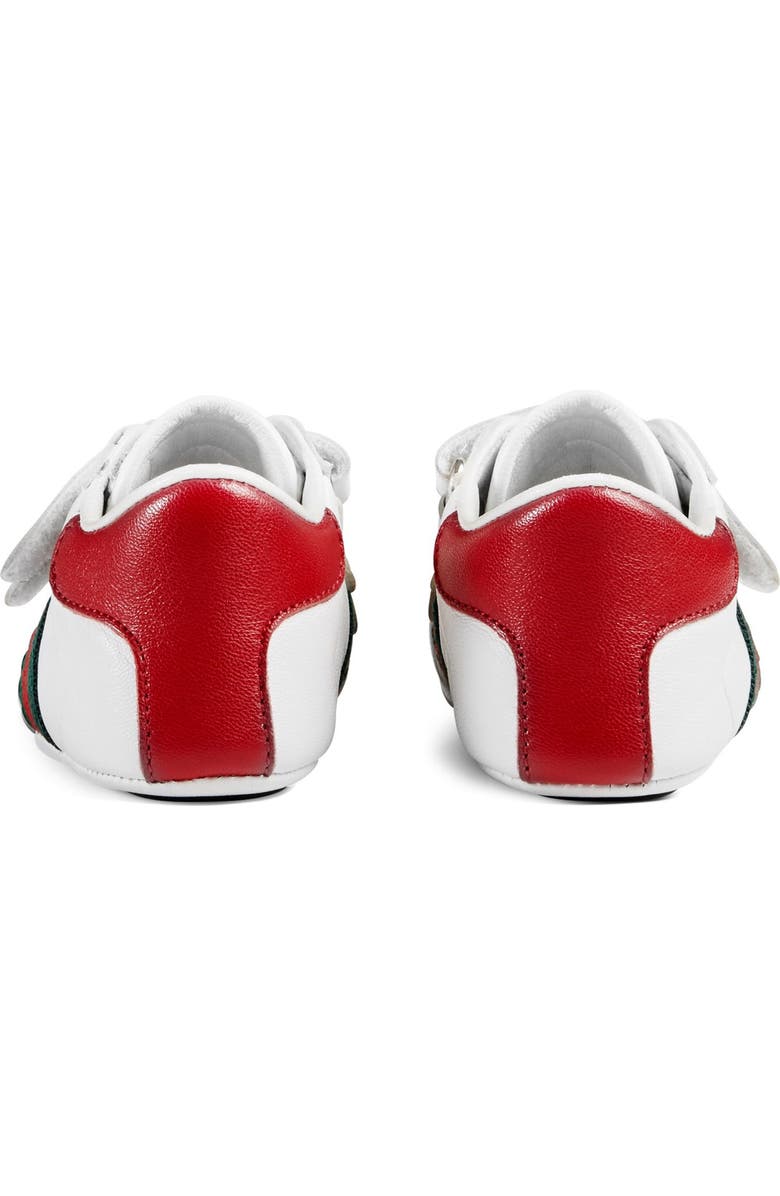 Gucci 'Ace' Crib Shoe, Alternate, color,