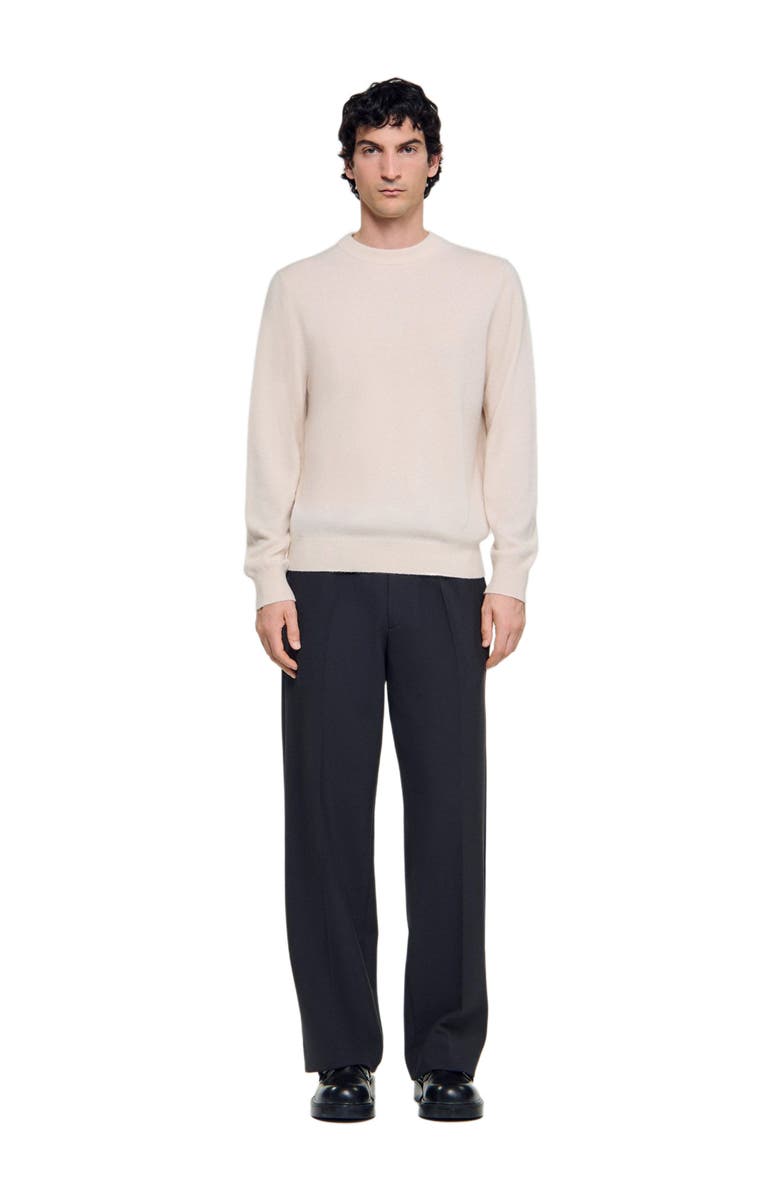 SANDRO Cashmere sweater, Alternate, color, Off White