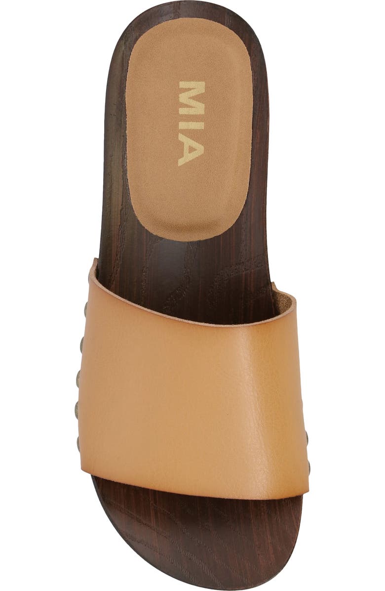 MIA Lanell Slide Sandal, Alternate, color, Tan