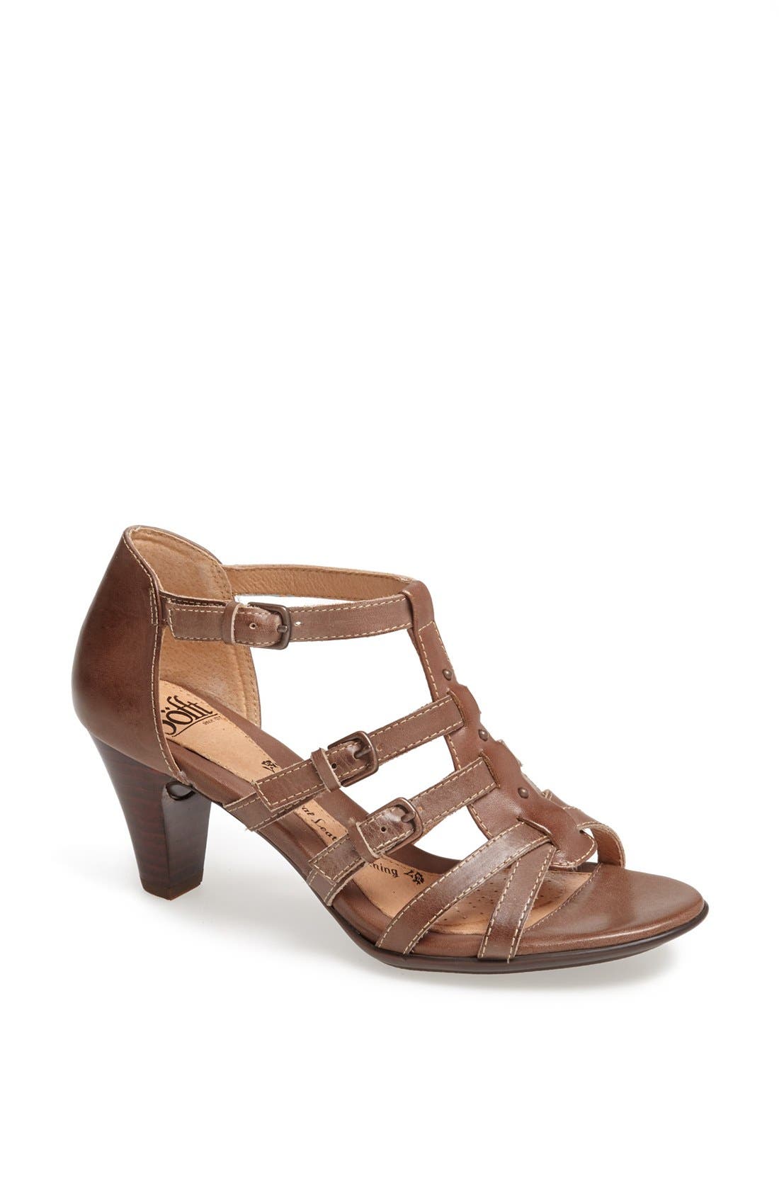 'Solana' Sandal, Main, color, PLOVER GREY