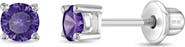 In Season Jewelry Traditional Prong Set Earrings