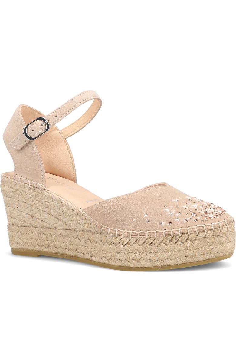 Ron White Breeza Wedge Sandal, Main, color, Oyster
