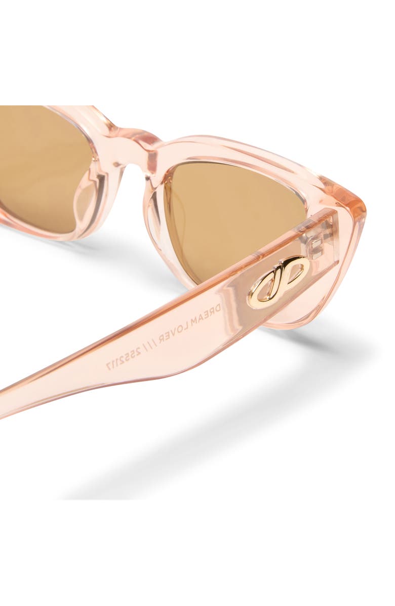 Le Specs Dream Lover 50mm Cat Eye Sunglasses, Alternate, color, Blush/Latte Tint