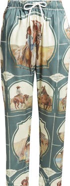 Melody Ehsani Cowgirl Satin Pants