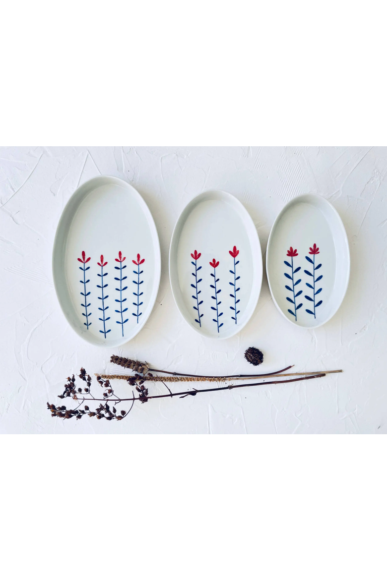 Amapola Nesting Plates, Alternate, color, Blue