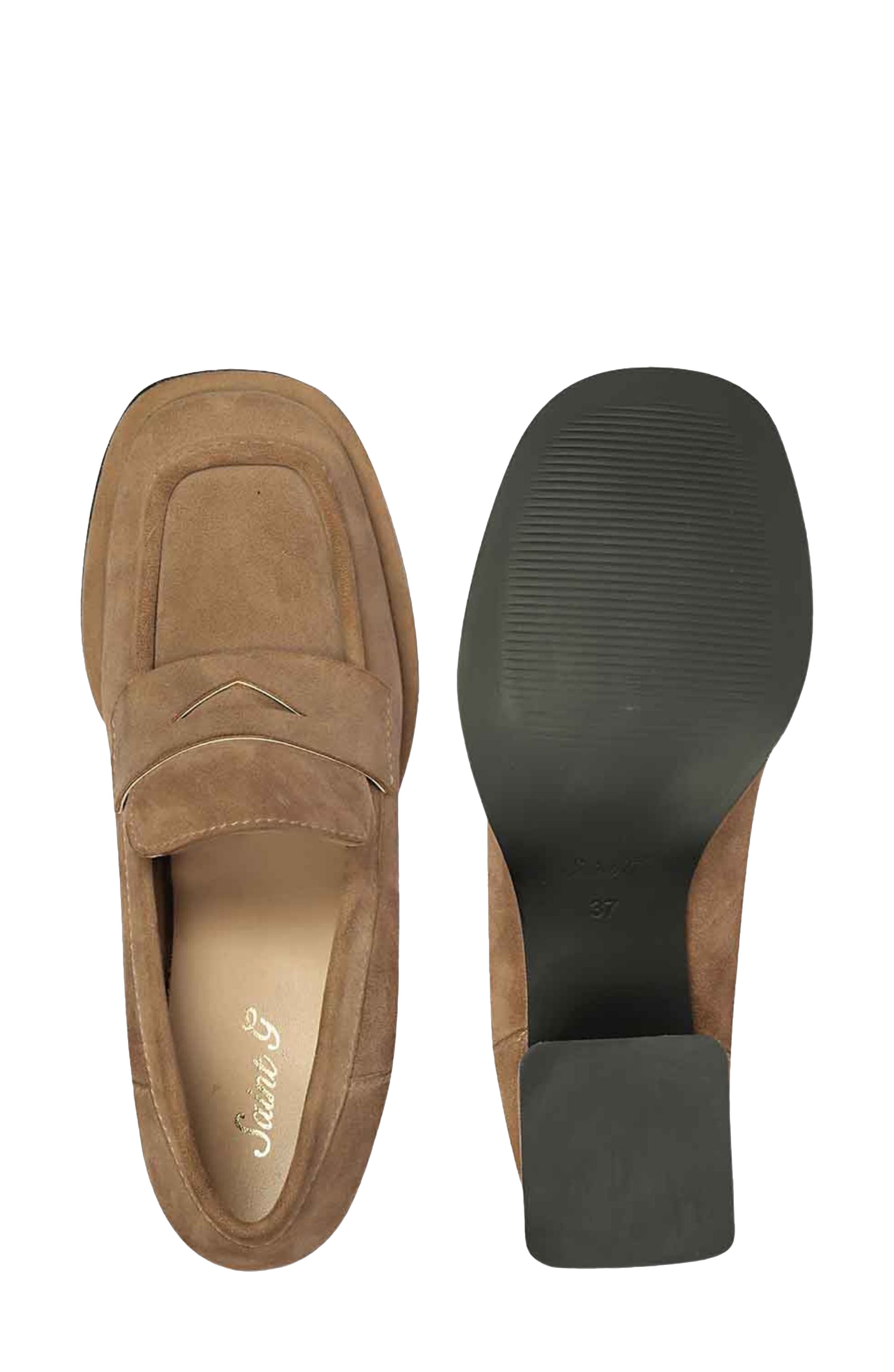 SAINT G Viviana Block Heel Pump, Alternate, color, Dark Taupe