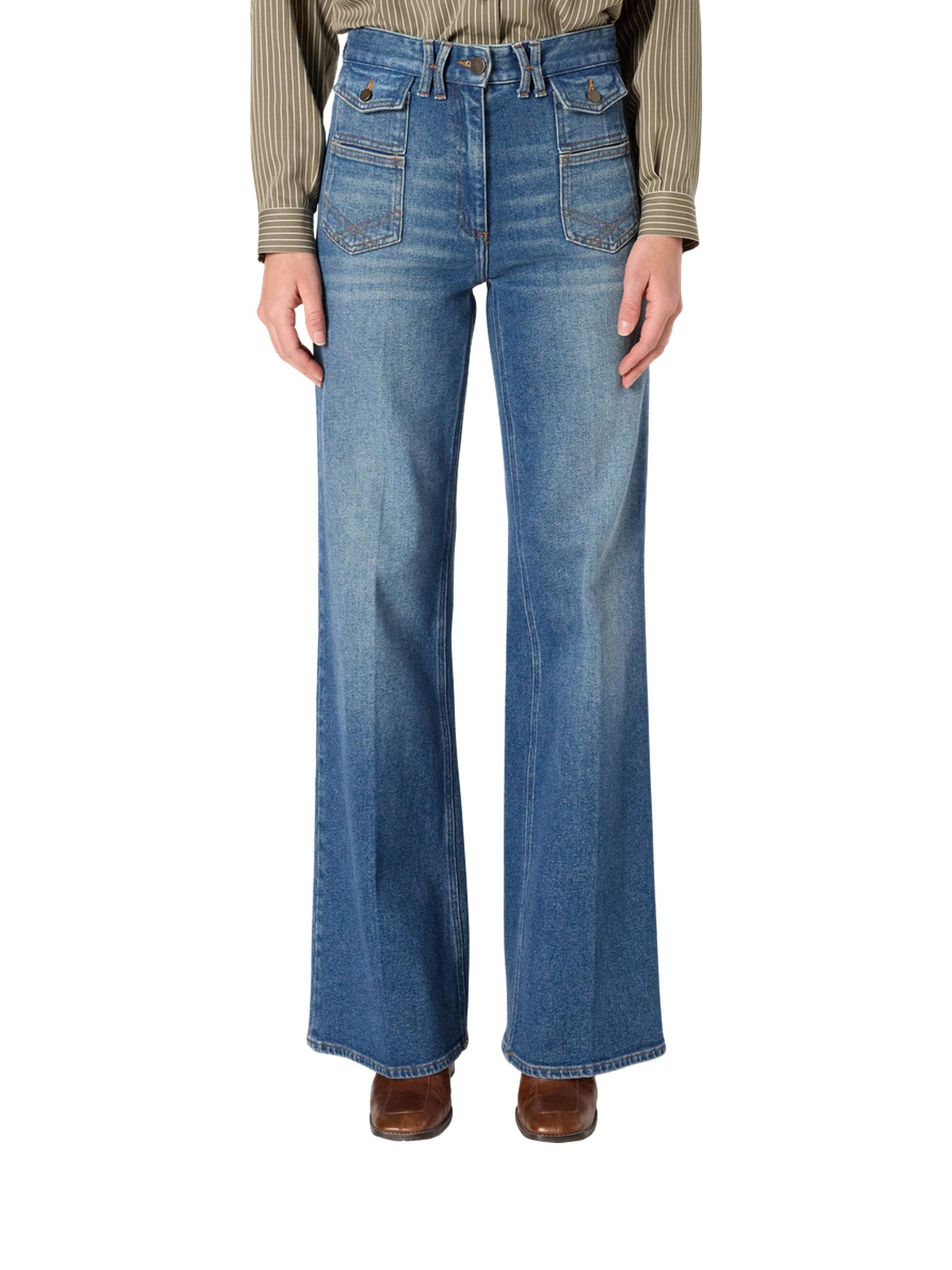 Anna Flared High Rise Jeans