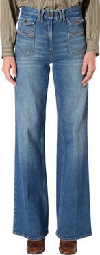 GERARD DAREL Anna Flared High Rise Jeans