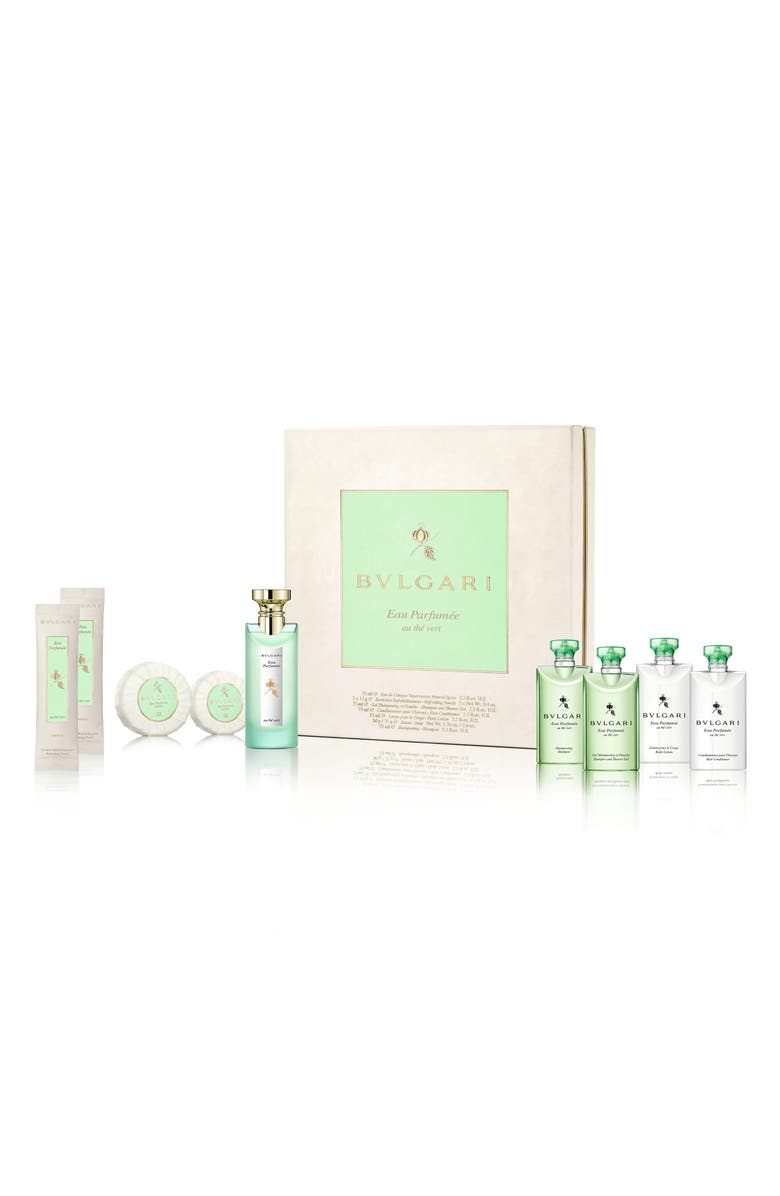 BVLGARI Eau Parfumée au thé vert Guest Set, Main, color, 
