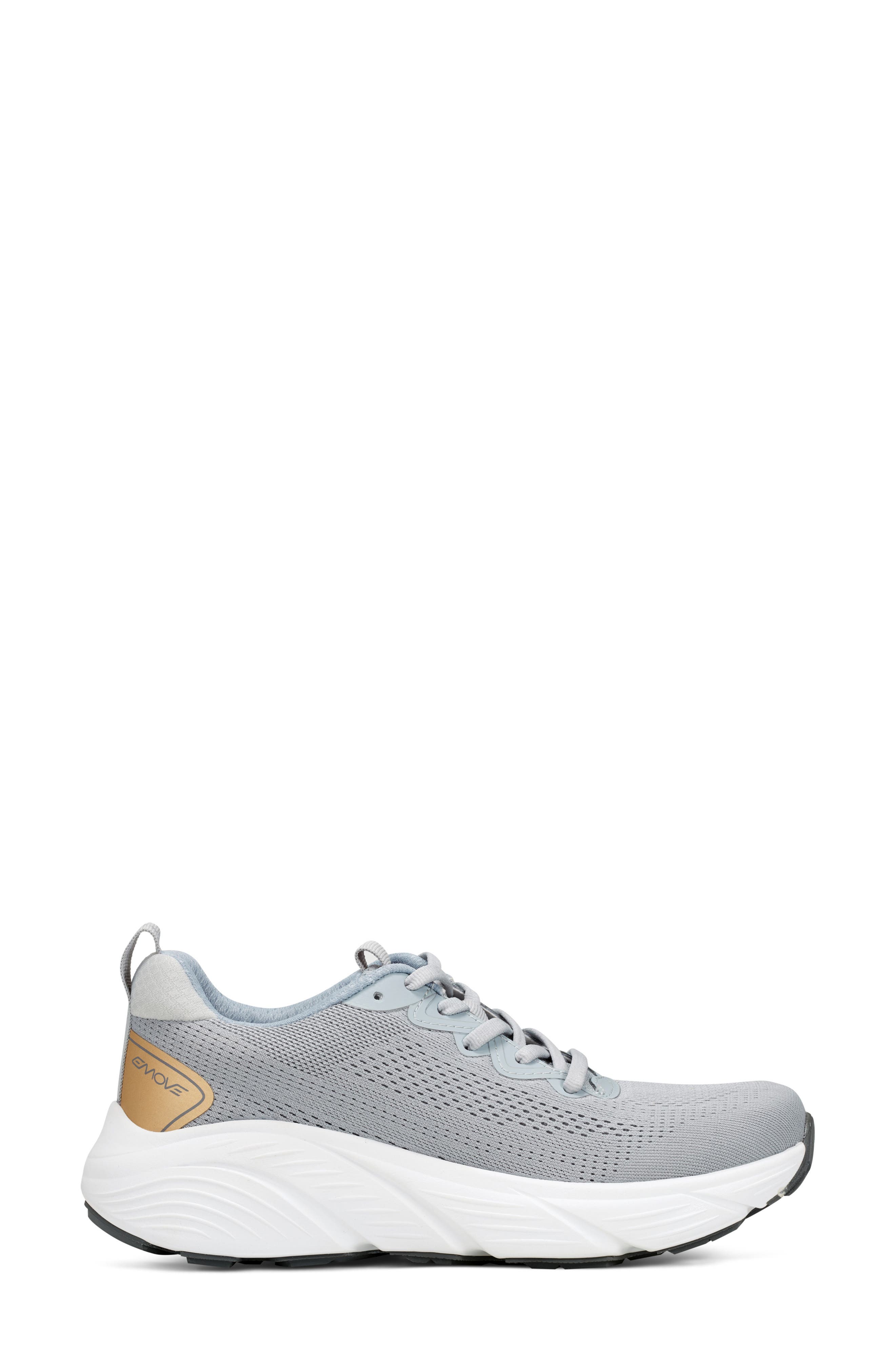 Easy Spirit Laconia Knit Sneaker, Alternate, color, Medium Grey