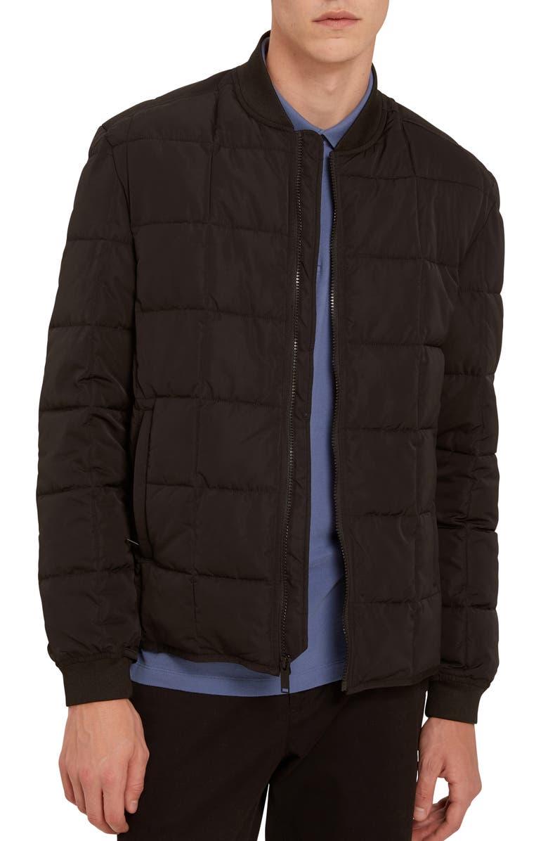 Frank And Oak Skyline Packable Water Repellent Bomber Jacket, Main, color, 