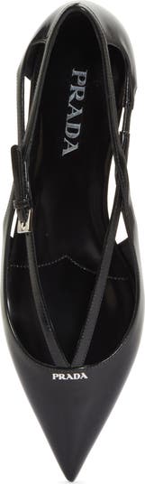 Strappy Pointed Toe Ballet Flat