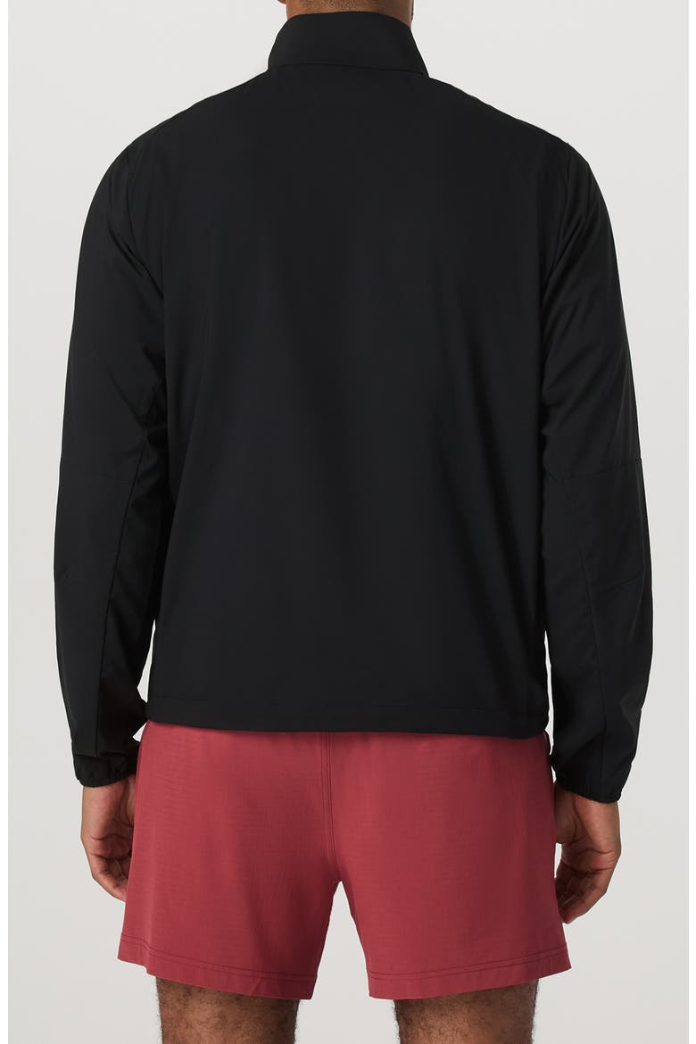 Terrain Water Resistant Jacket, Alternate, color, BLACK