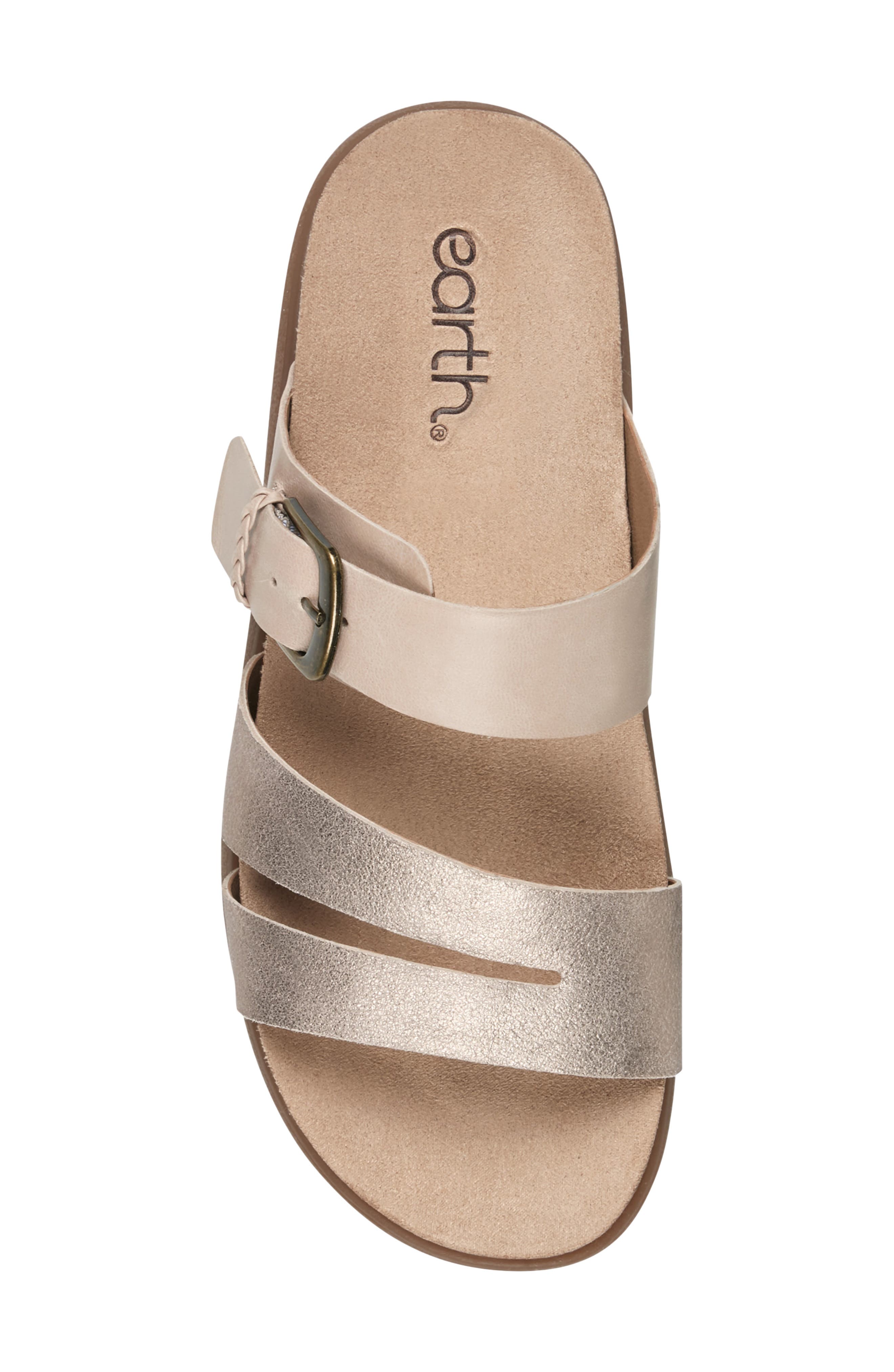 Earth<sup>®</sup> Ayden Slide Sandal, Alternate, color, Light Natural