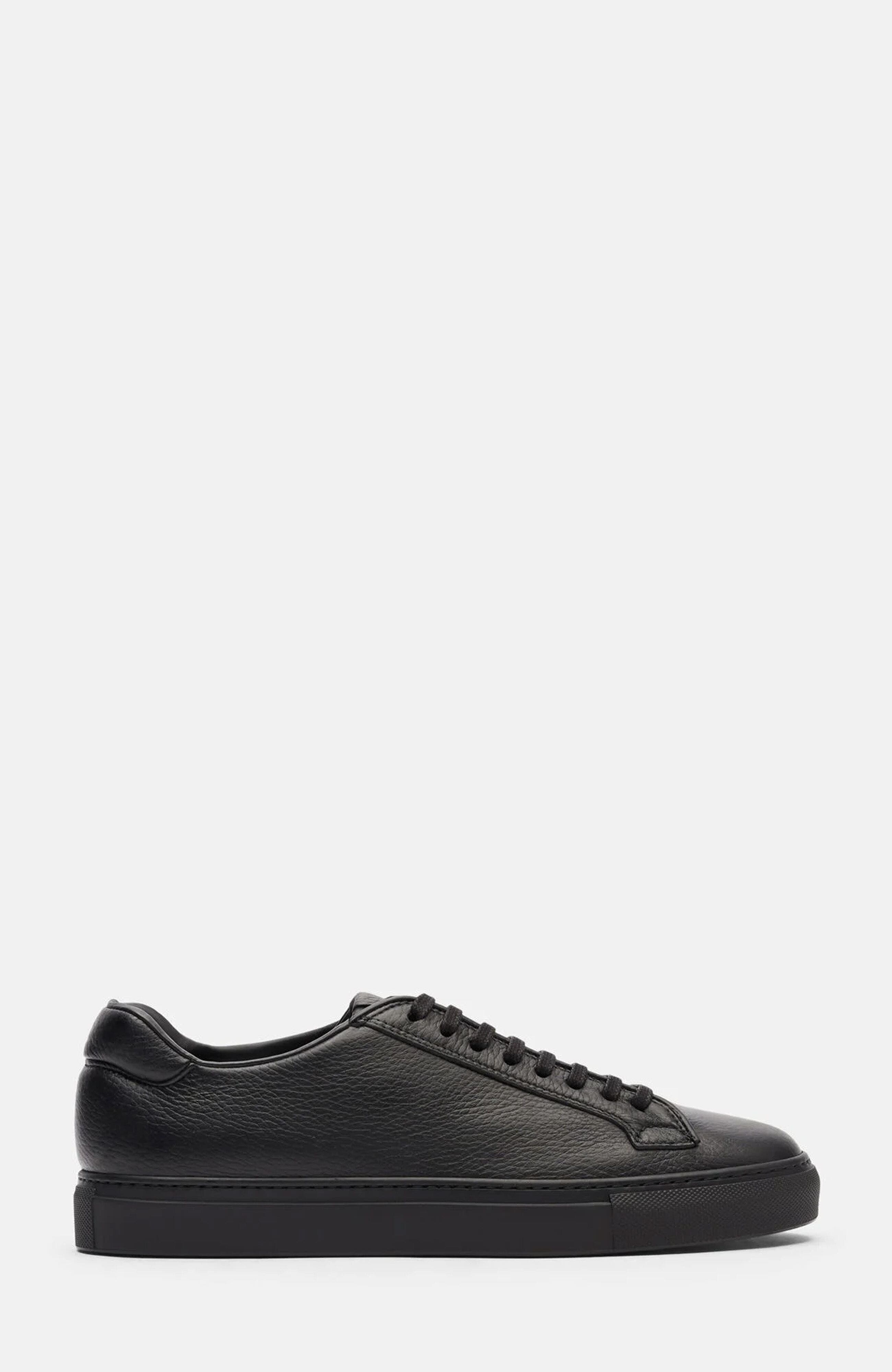 SCAROSSO Ugo Sneakers, Alternate, color, Black - Deer