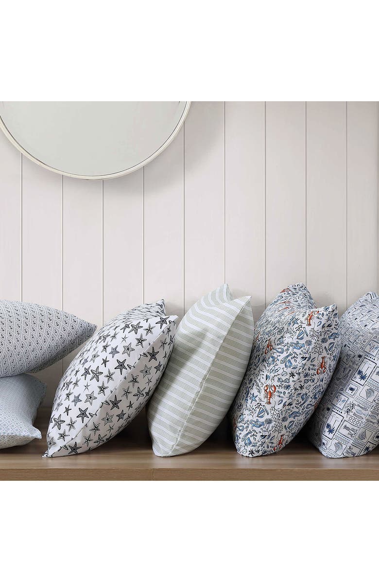 Nautica Beasley Stripe Cooling Microfiber Sheet Set, Alternate, color, Sage/ White