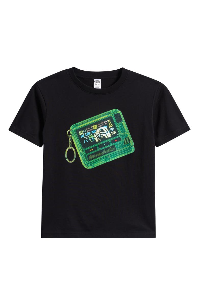 Billionaire Boys Club Kids' Beep Cotton Graphic T-Shirt, Main, color, Black