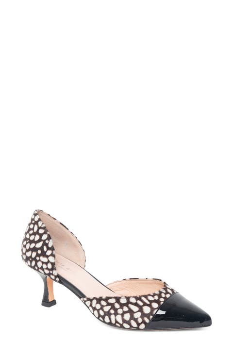 Ravello Genuine Calf Hair d'Orsay Pump