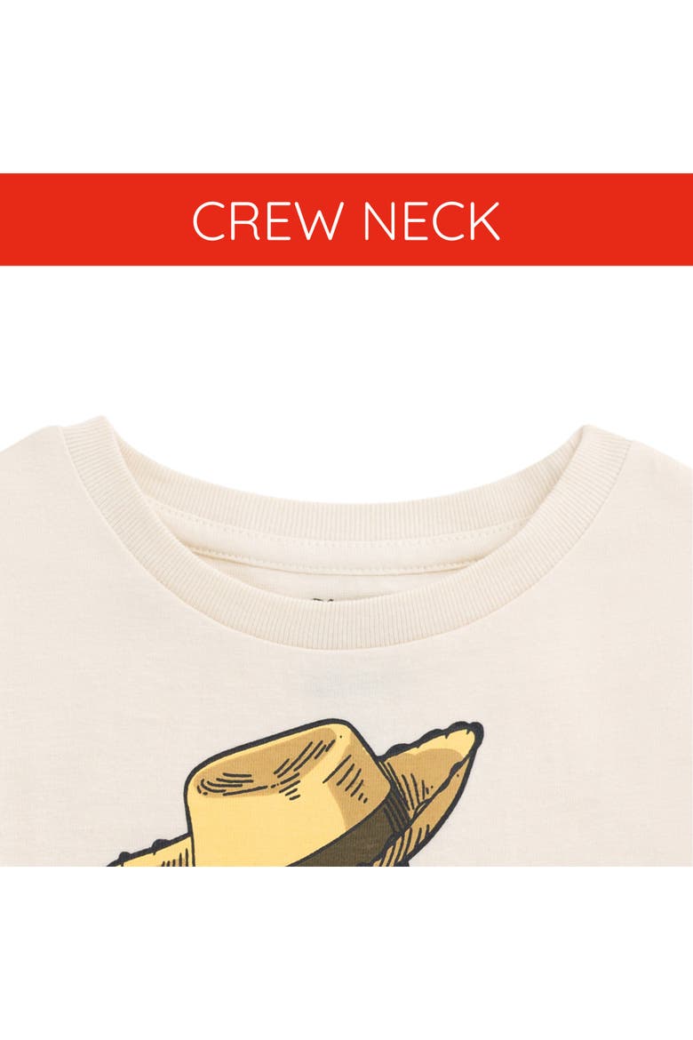 Toy Story Short Sleeve T-Shirt, Alternate, color, Cream Woody