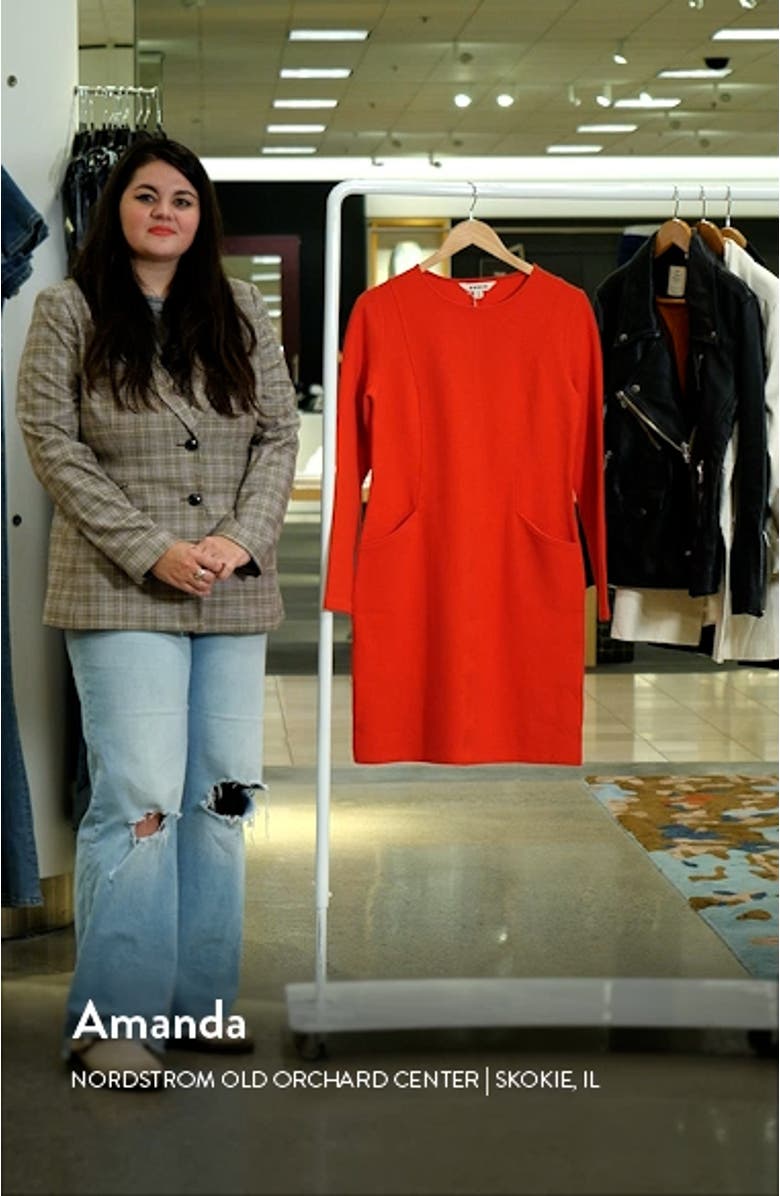 Ellen Ottoman Long Sleeve Knit Dress, sales video thumbnail