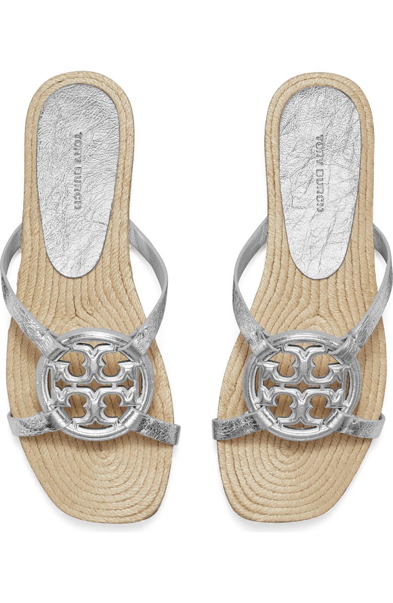 Tory Burch Bombé Miller Espadrille Slide Sandal, Alternate, color,