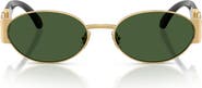 Versace 56mm Oval Sunglasses