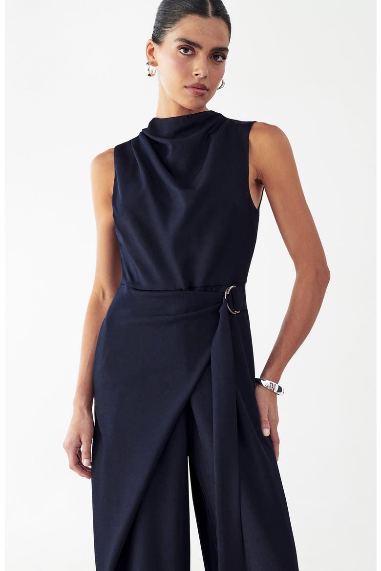 Clove Jumpsuit, Alternate, color, Midnight Navy