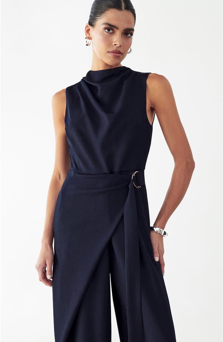 WILLA Clove Jumpsuit, Alternate, color, Midnight Navy