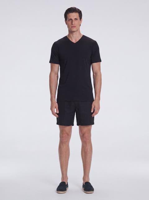 Rex V-Neck Cotton T-Shirt
