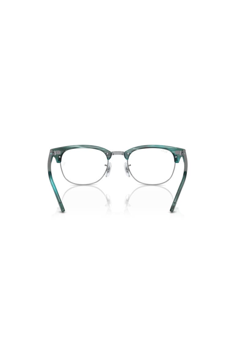 53mm Square optical glasses, Alternate, color, Green