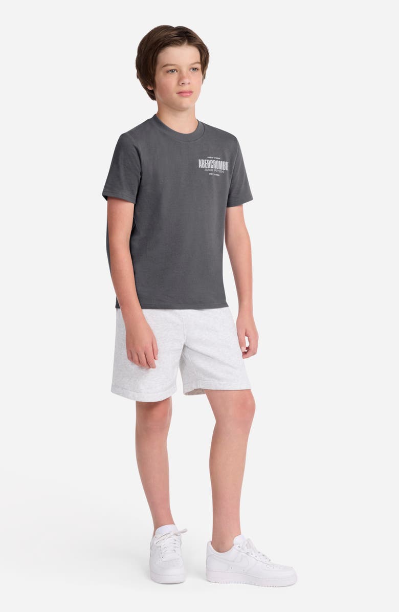 abercrombie kids Kids' 1892 Logo Boxy Graphic T-Shirt, Alternate, color, Castlerock