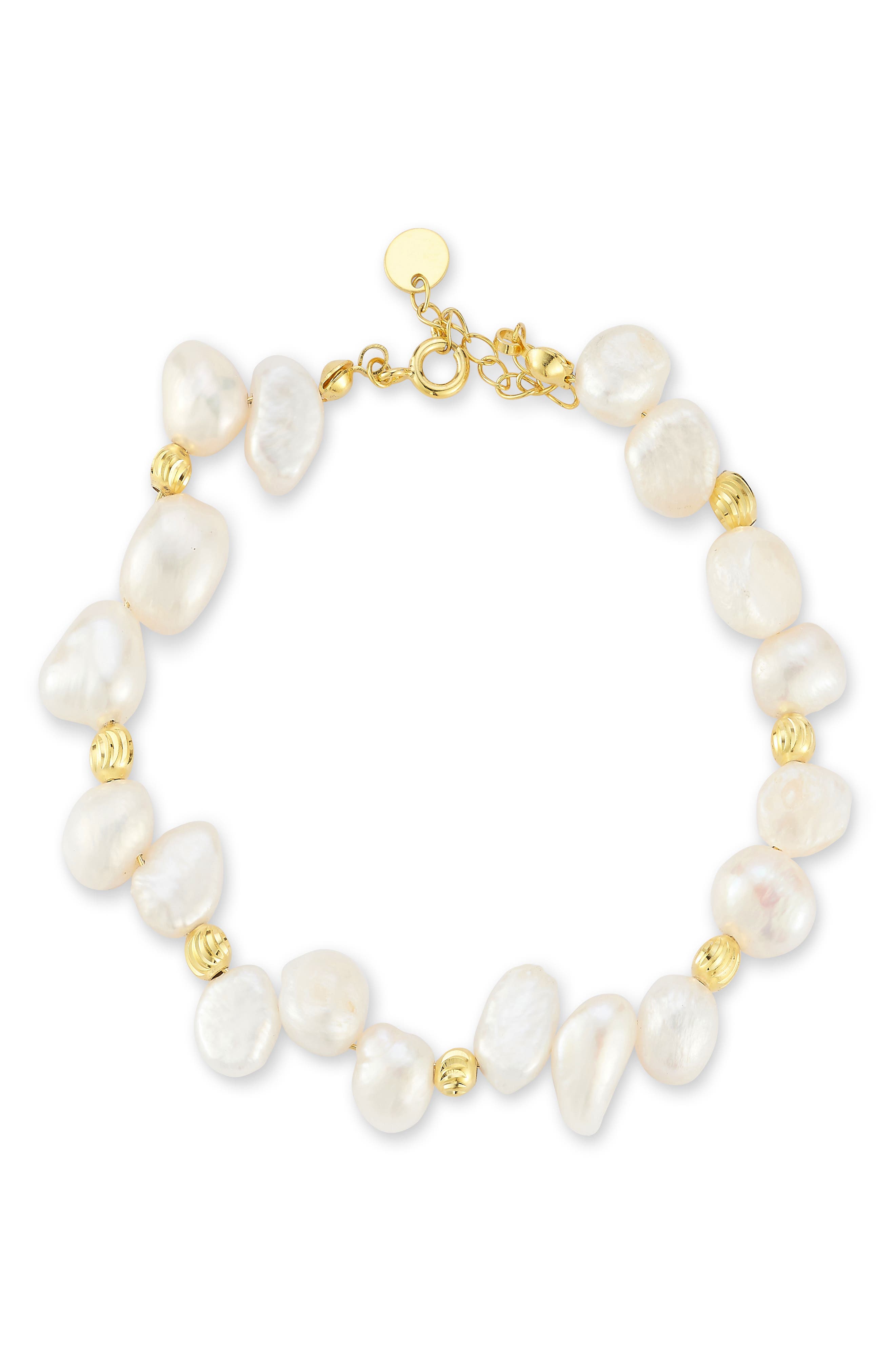 GLAZE JEWELRY 9–9.5mm Cultured Pearl Bracelet