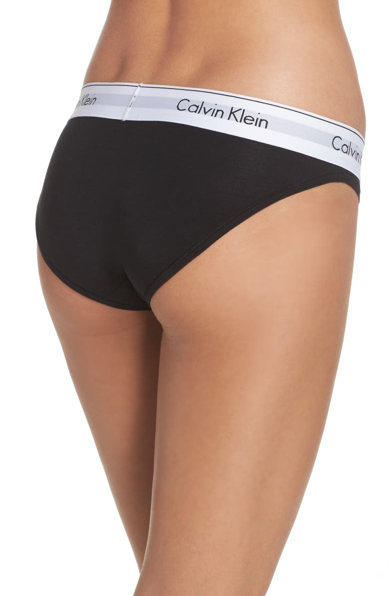 Calvin Klein Modern Cotton Bikini, Alternate, color,