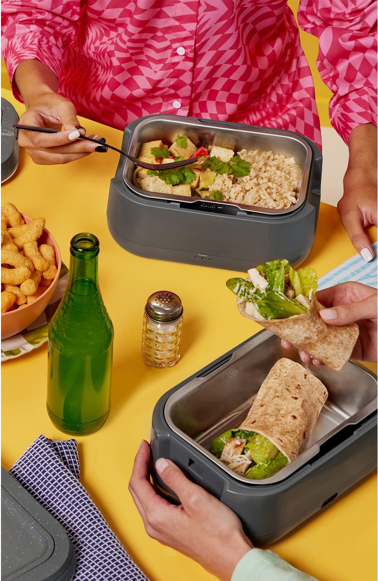 Crock-pot GO Electric Lunch Box, Alternate, color, Mussel Gray