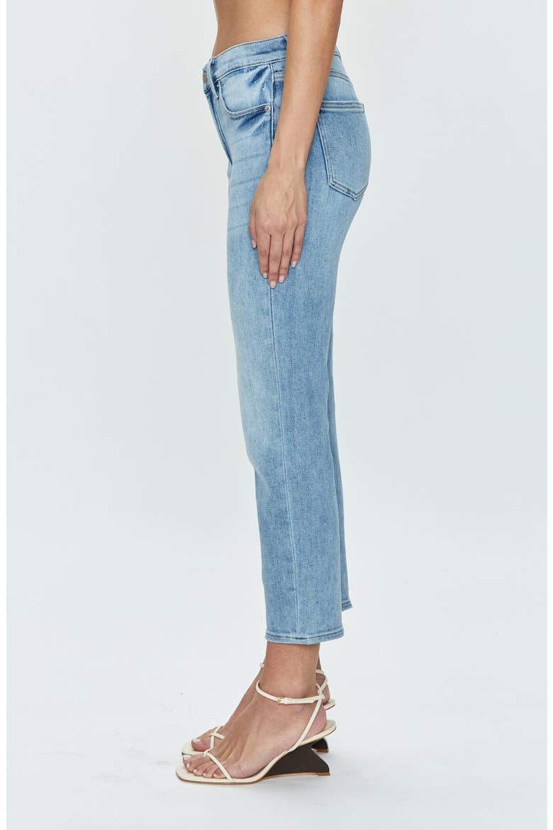Monroe High Waist Crop Cigarette Jeans, Alternate, color, SEA AIR