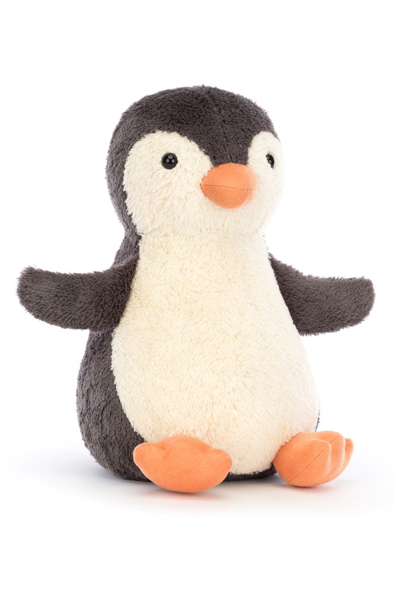 Jellycat Large Peanut Penguin Stuffed Animal, Main, color, 