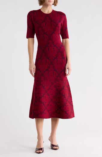 Alma Knit Dress with Flare